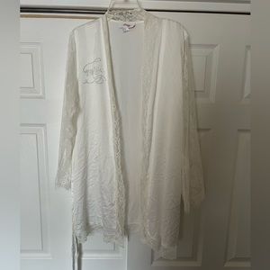 Mrs. Bridal Robe-Perfect for morning of Wedding!